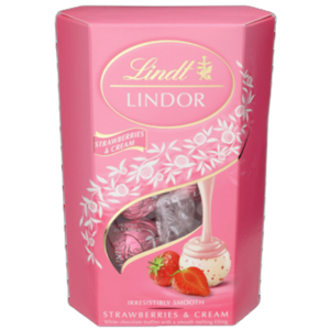 LINDOR Strawberry Cornet 200g SRP
